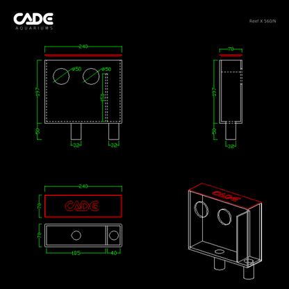 Reef X 560N Expansion System - CADE