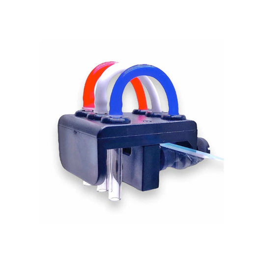 Triple dosing line holder