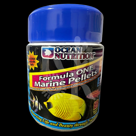 Formula One Pellets With Garlic 100g - Ocean Nutrition