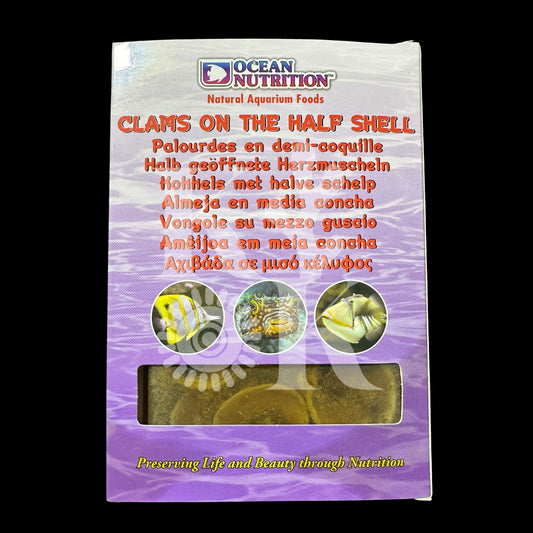 Frozen Clams Half Shell 100g - Ocean Nutrition