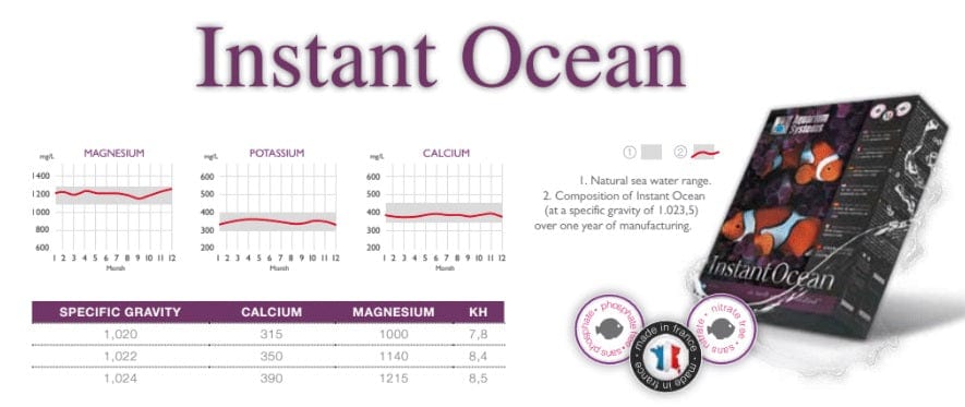 Instant ocean hotsell sea salt