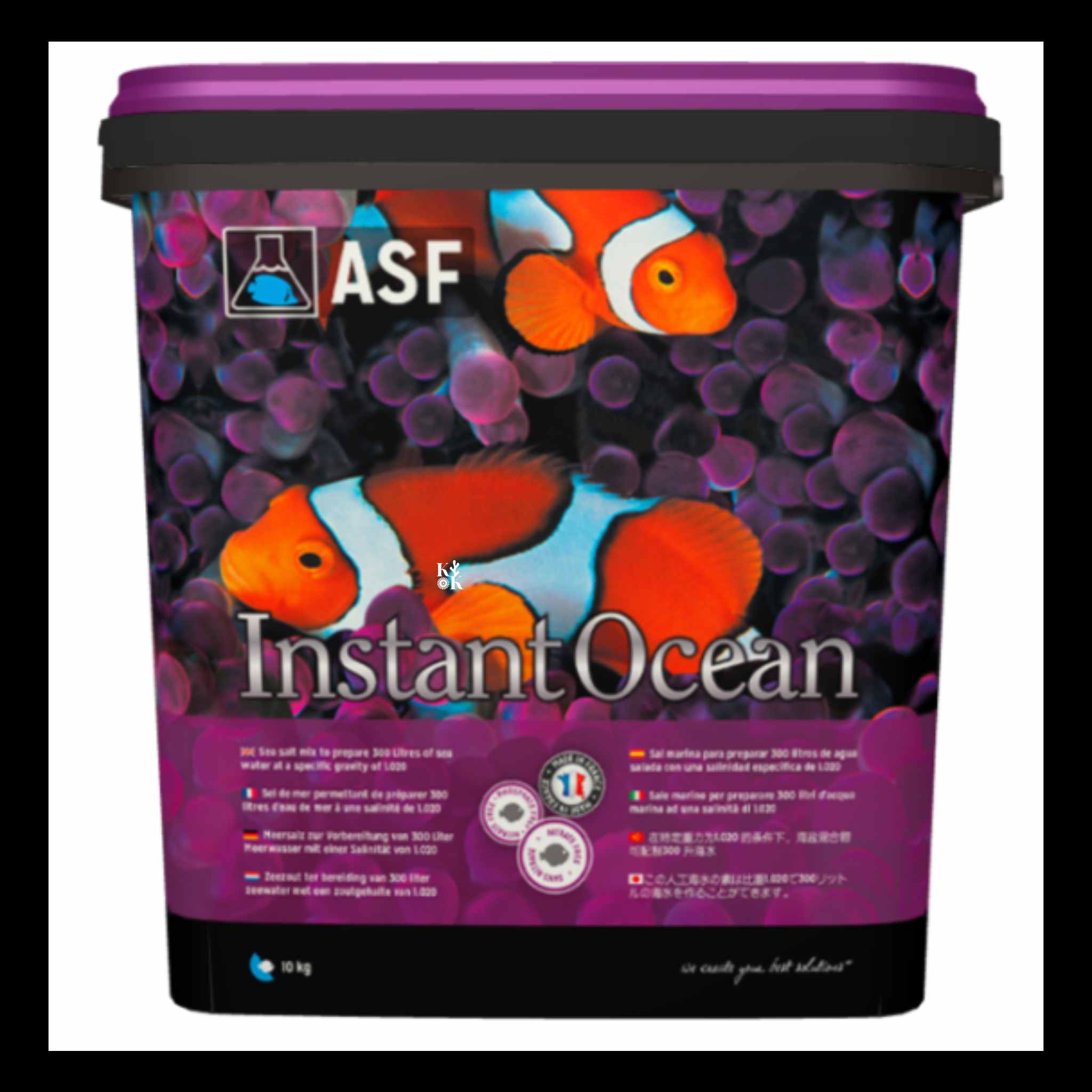 Instant Ocean Sea Salt 10kg Aquarium Systems