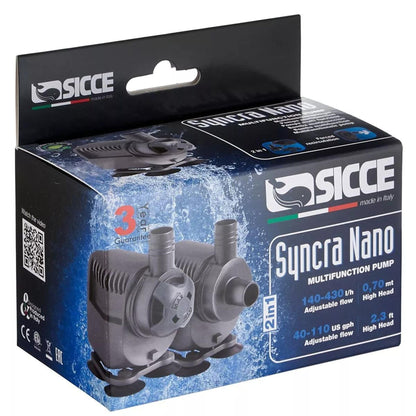 Syncra Nano Pump 140-430LPH - SICCE